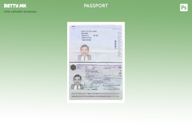 Модерен стил Португалија помине (сегашна) шаблон